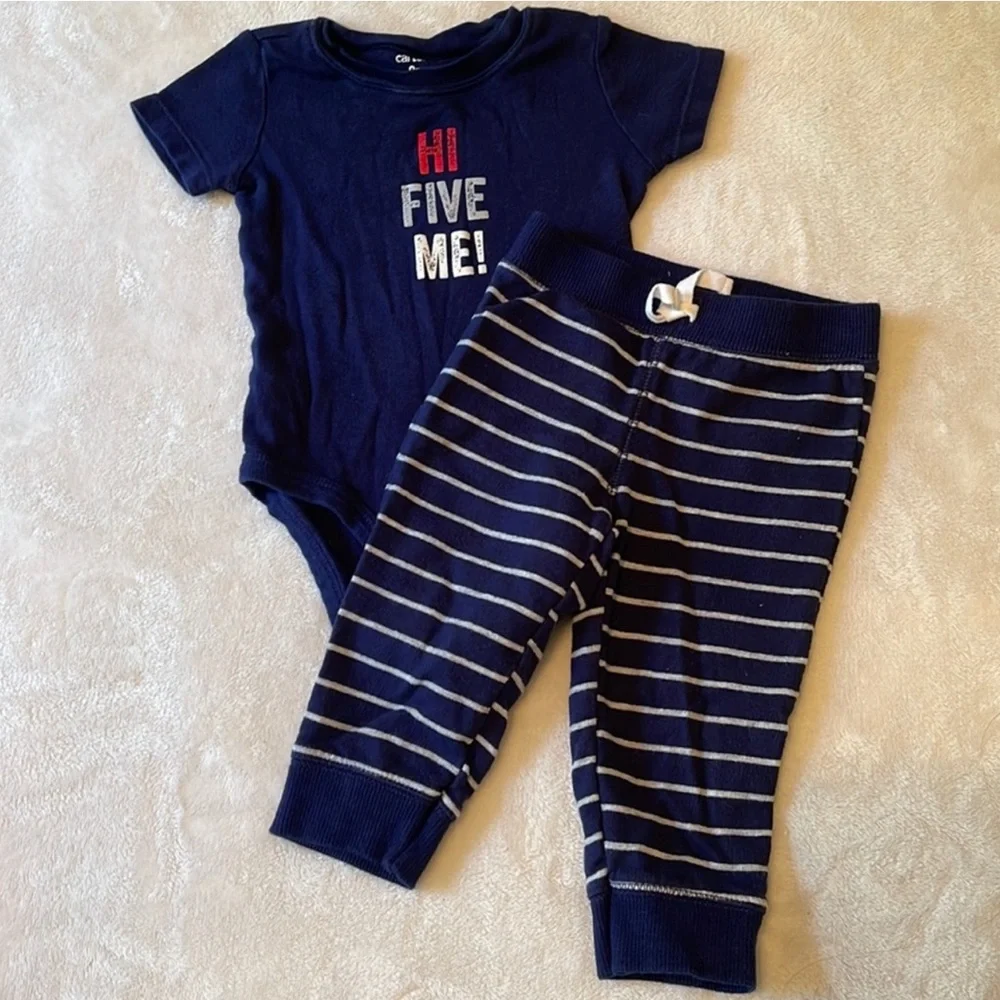 💚 Carters Outfits (7) Size 9 Months - Picture 4 of 8